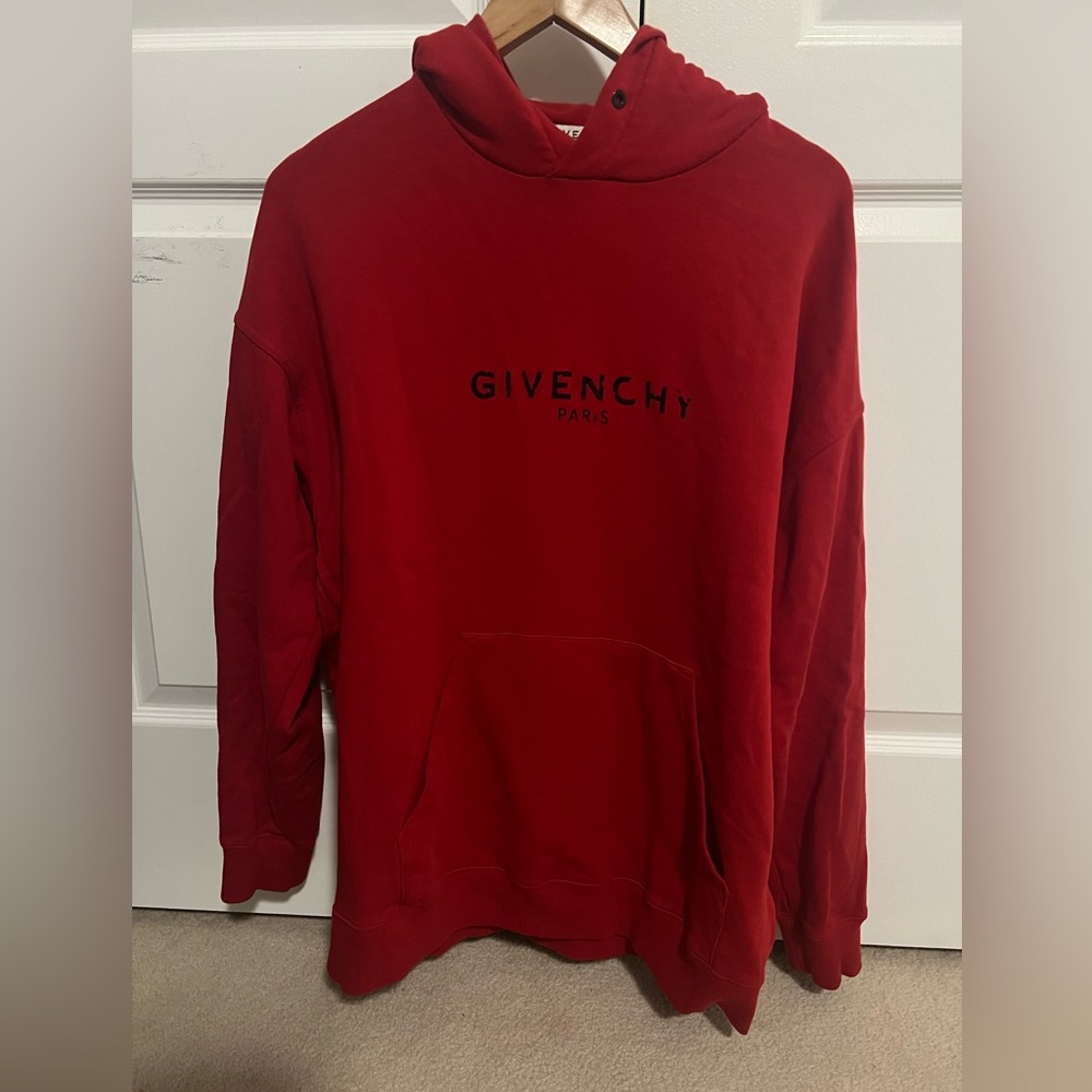 Givenchy Red Hoodie for Men